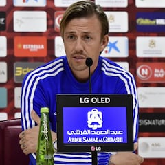 Guti: "Pensamos en el Albacete y en la siguiente jornada"