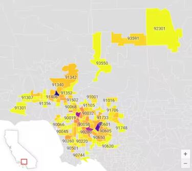 Estas son las ciudades de California más propensas a las redadas del ICE