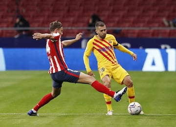 Jordi Alba y Marcos Llorente.