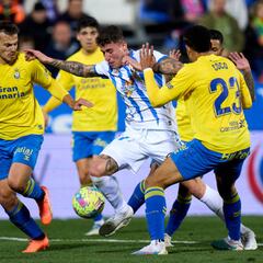 Parón a la remontada del Leganés
