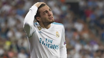 Kovacic, al retirarse después de lesionarse.