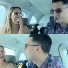 El susto de Luisa Fernanda W junto a Pipe Bueno