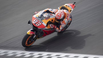 Marc M&aacute;rquez en Argentina.