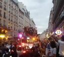 Locura total en las calles de París con el pase de Francia a la final