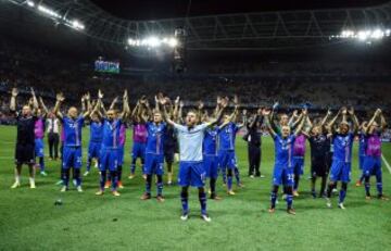 La inmensa alegr¨ªa de Islandia por el hist¨®rico pase a cuartos