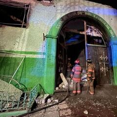 Incendio consume iglesia de Tulpetlac, Ecatepec