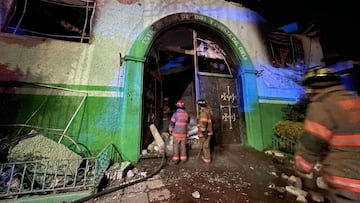 Incendio consume iglesia de Tulpetlac, Ecatepec  