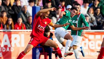 Karrikaburu en el partido de Copa en Terrassa.