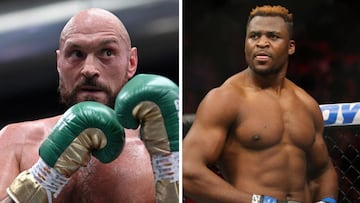 El boxeador Tyson Fury y el luchador Francis Ngannou podrían protagonizar uno de los grandes combates de boxeo de 2023 si no tienen éxito las negociaciones por la unificiación de los títulos mundiales del peso pesado entre Futy y Oleksandr Usyk.