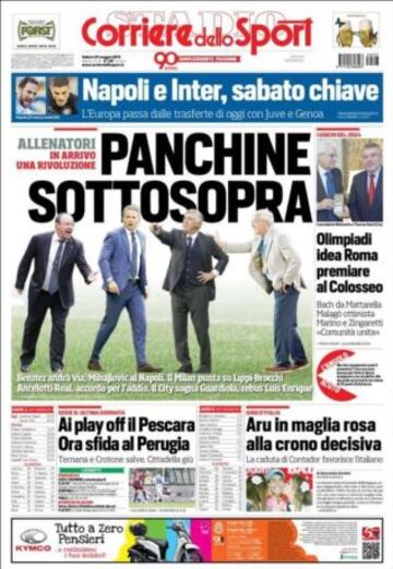 Portadas de la prensa deportiva