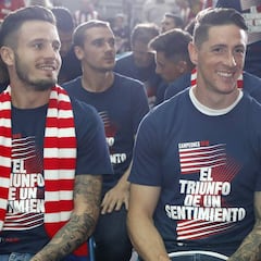 Saúl: "Coincidir con Torres es lo mejor que me ha pasado"