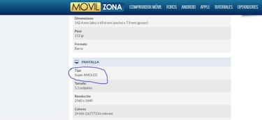 Cómo diferenciar una pantalla de smartphone AMOLED de una LCD