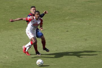 Independiente Medellín e Independiente Santa Fe se enfrentaron en el Atanasio Girardot de Medellín por la octava fecha de la Liga BetPlay 2021.