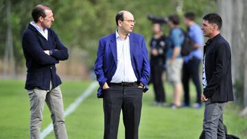 Castro y Arias arropan a Berizzo