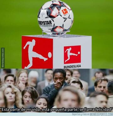 Los memes volvieron con la Bundesliga