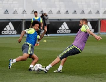 James y el Real se entrenan a todo vapor rumbo a Milán