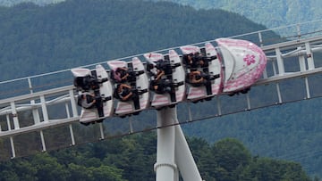 monta?a rusa dododonpa fujiq japon