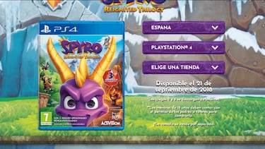 Spyro Reignited Trilogy no incluirá los tres juegos en disco