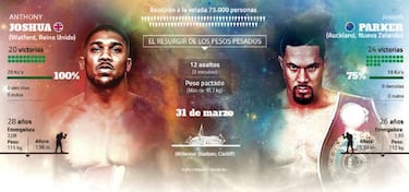 Joshua vs Parker: duelo de campeones ante 75.000 fans