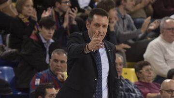 Natxo Lezkano, durante un partido con el Breogán