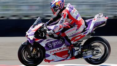 Jorge Martín, durante el GP de Indonesia.