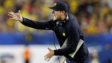 Jim Harbaugh ganará un salario base de 655 mil dólares por año con los Wolverines, pero tendrá una compensación adicional de más de 6.5 MDD.