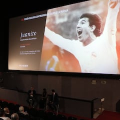 Así fue la presentación de ‘Juanito’, el documental que relata la vida de la leyenda del Real Madrid