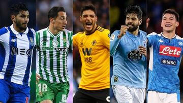 &iquest;Cu&aacute;ndo regresan los futbolistas mexicanos en las ligas de Europa?