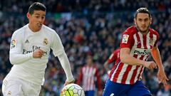 James y sus recuerdos con el Atl&eacute;tico de Madrid 