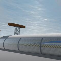 El túnel submarino que llevará trenes a 1.000 km/h