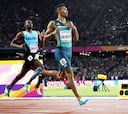 Van Niekerk gana a lo Bolt y perdona su récord del mundo