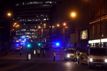 Las imágenes de la evacuación del Manchester Arena