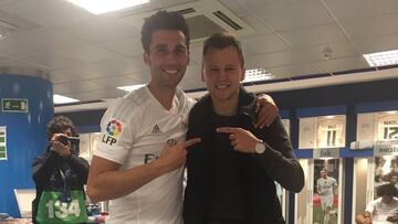 Arbeloa y Cheryshev.