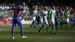 Barcelona perdió la opción de ser líder tras igualar con Betis