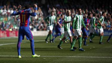 Barcelona perdió la opción de ser líder tras igualar con Betis