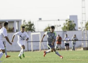 Debut del primer futbolista chino que ficha el Real Madrid