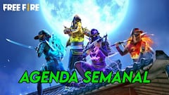 Agenda semanal de Free Fire del 5 al 11 de marzo con Bóveda Mágica y Ruleta de Tokens