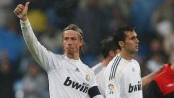 <b>ADIÓS AL 14.</b> Guti pondrá fin este domingo a su trayectoria en el Real Madrid.