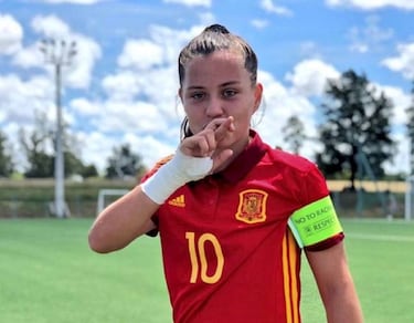 Claudia Pina, gol y talento
en el Mundial de Uruguay