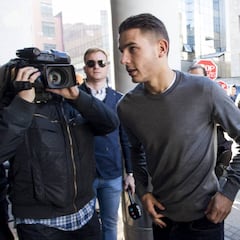 Lucas Hernández, detenido por quebrantamiento de condena
