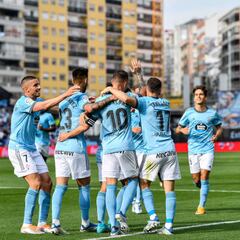 Celta de Vigo goleó al Alavés con dos mexicanos en la cancha