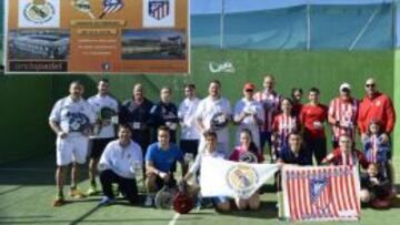 El derbi de las peñas empezó con victoria del Atlético