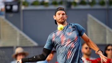 Andrea Vavassori, en el Mutua Madrid Open 2023.