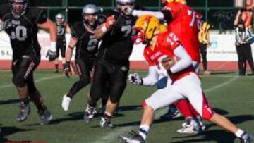 En la primera vuelta Osos venció a Dracs por tres puntos (17-14).