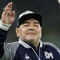 Diego Maradona, internado en el hospital IPENSA de La Plata