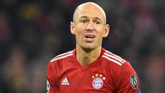 Arjen Robben, futbolista del Bayern M&uacute;nich.