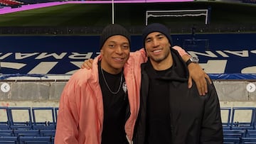 Más leña a la derrota del Barça: el mensaje picante de Mbappé a Achraf tras el 1-2