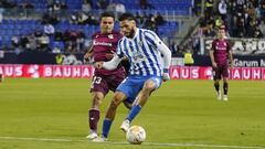 Anto&ntilde;&iacute;n, durante el M&aacute;laga - Real Sociedad B.