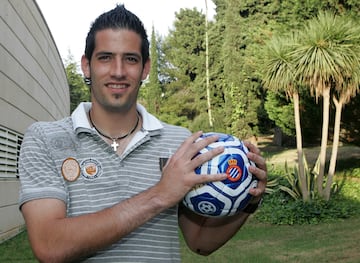 Kiko Casilla, en 2007, cuando fichó por el Espanyol.