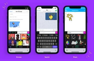 Giphy te ayuda a crear en iOS tus stickers con el teclado